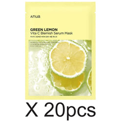 ANUA Green Lemon Vita C Serum Mask 20pcs (8809640733628)