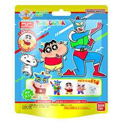 BANDAI Bath Ball With Toy Crayon Shin Chan Blue