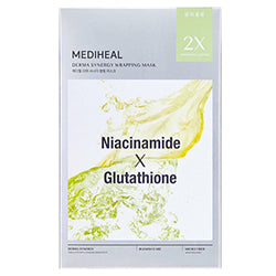 MEDIHEAL Derma Synergy Wrapping Mask Niacinamide & Glutathione (10)