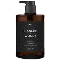 HAPPY BATH Perfume Body Wash Blanche Woody 500g