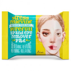 ARIUL !+ Stress Relieving Purefull Lip And Eye Remover Pad 30 Pads